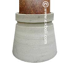 natural stone post support