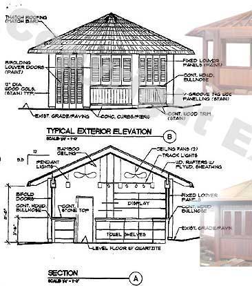 Architectural plans for gazebo designs
