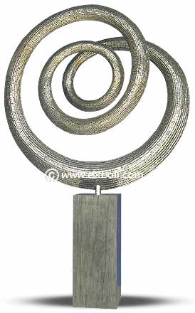 Upnormal Stainless steel sculpture